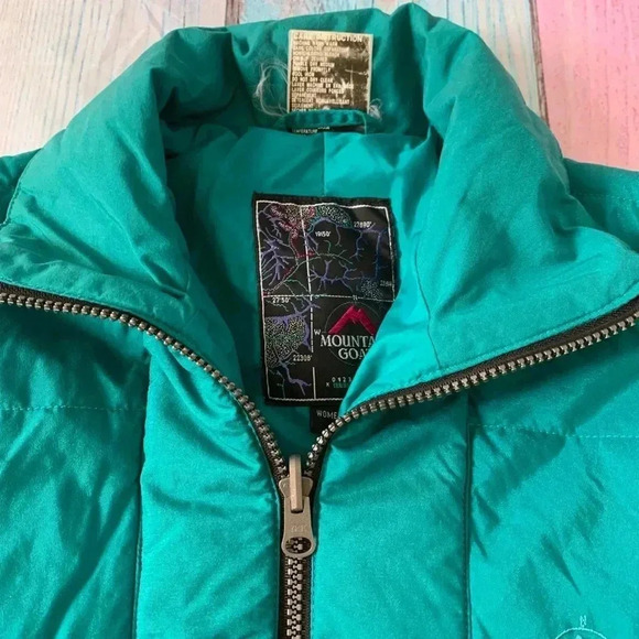 Vintage mountain goat jacket cropped puffer - Picture 5 of 11